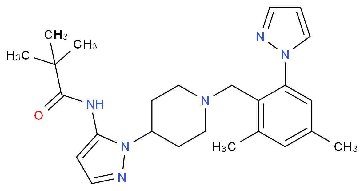  molecular structure