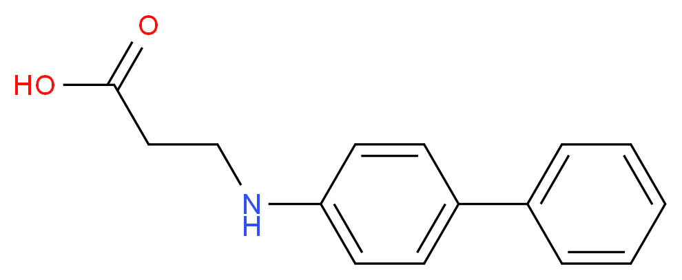 N-4-biphenylyl-beta-alanine_Molecular_structure_CAS_144653-45-2)