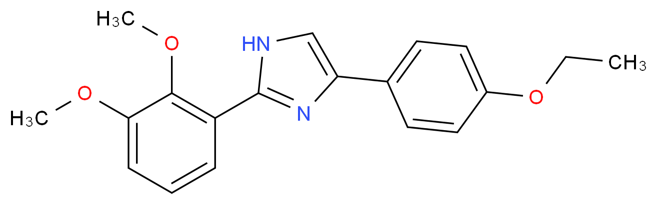 2-(2,3-dimethoxyphenyl)-4-(4-ethoxyphenyl)-1H-imidazole_Molecular_structure_CAS_)