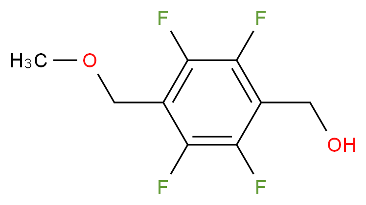 4-Methoxymethyl-2,3,5,6-tetrafluorobenzenemethanol_Molecular_structure_CAS_83282-91-1)