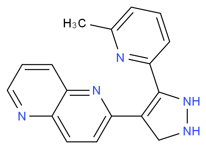 Naphthyridine Inhibitor_Molecular_structure_CAS_)