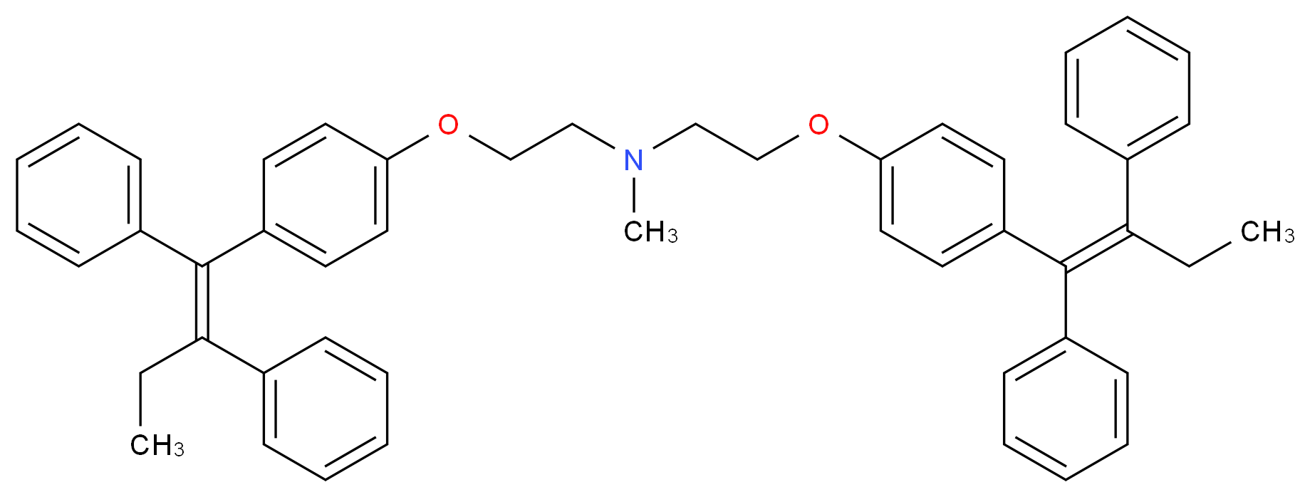 Tamoxifen Dimer_Molecular_structure_CAS_1346606-51-6)