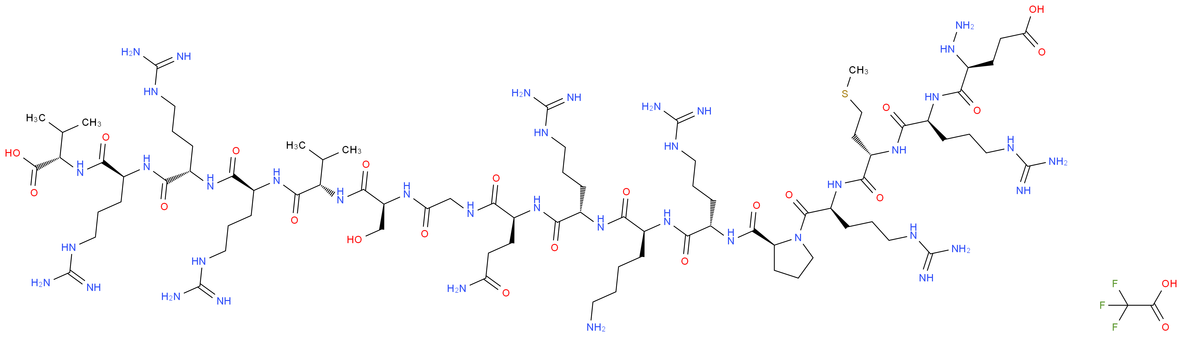 Protein kinase Cε substrate trifluoroacetate salt_Molecular_structure_CAS_)