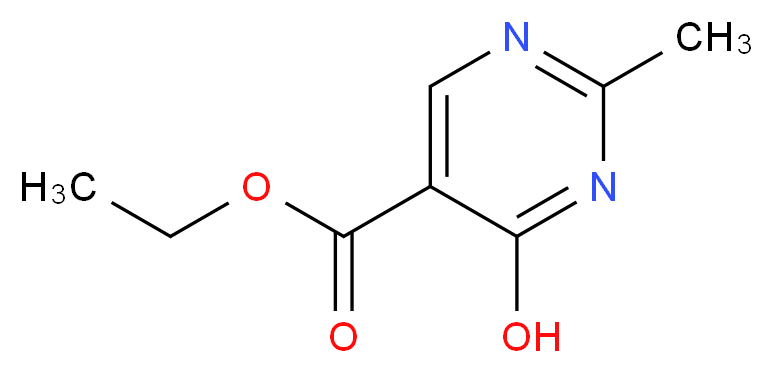 Ethyl 4-hydroxy-2-methylpyrimidine-5-carboxylate_Molecular_structure_CAS_53135-24-3)