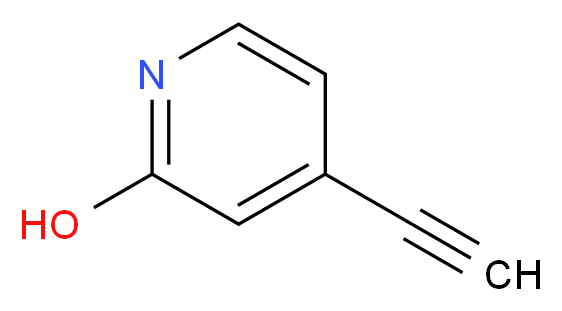 4-ethynylpyridin-2-ol_Molecular_structure_CAS_1196152-08-5)