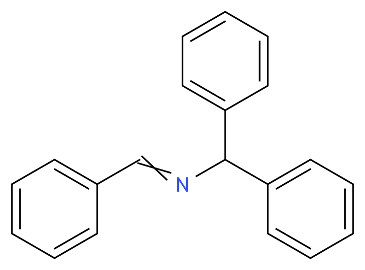 N-Benzylidene-N-(diphenylmethyl)amine_Molecular_structure_CAS_62506-88-1)