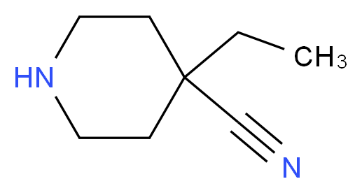 4-ethyl-4-piperidinecarbonitrile_Molecular_structure_CAS_)