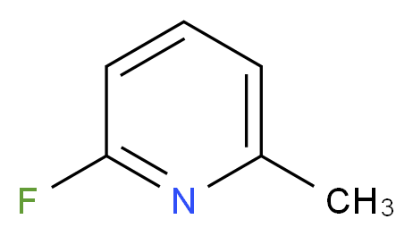 2-Fluoro-6-methylpyridine_Molecular_structure_CAS_)