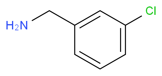 (3-chlorophenyl)methanamine_Molecular_structure_CAS_)
