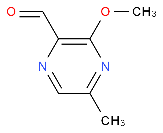3-METHOXY-5-METHYL-PYRAZINECARBOXALDEHYDE_Molecular_structure_CAS_614730-17-5)