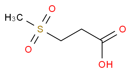 3-(Methylsulfonyl)propanoic acid_Molecular_structure_CAS_645-83-0)