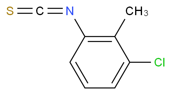 3-chloro-2-methylphenyl isothiocyanate_Molecular_structure_CAS_19241-35-1)