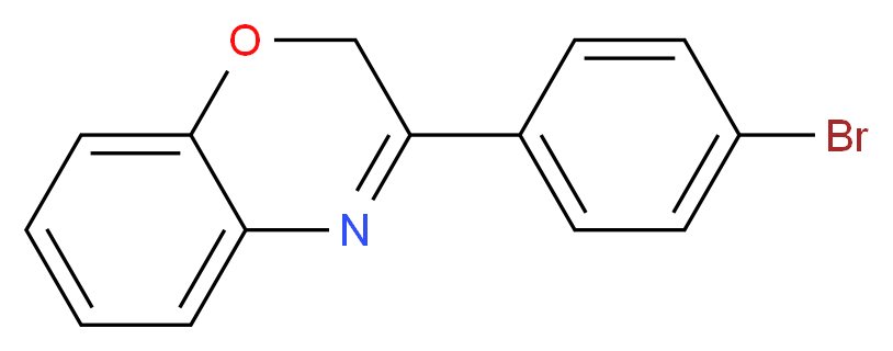 3-(4-Bromophenyl)-2H-1,4-benzoxazine_Molecular_structure_CAS_61821-71-4)