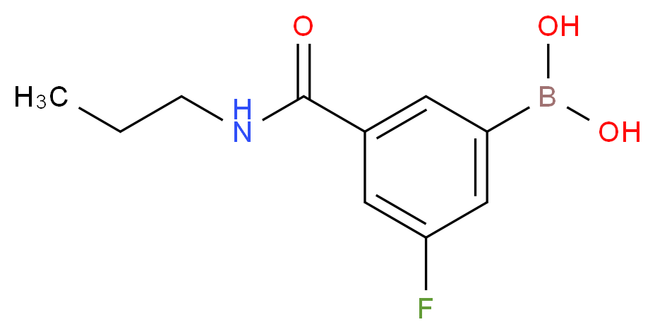 3-Fluoro-5-(propylcarbamoyl)benzeneboronic acid 98%_Molecular_structure_CAS_874219-37-1)