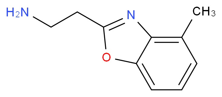 2-(4-methyl-1,3-benzoxazol-2-yl)ethan-1-amine_Molecular_structure_CAS_)
