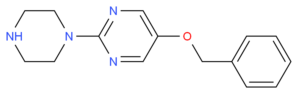 5-Benzyloxy-2-(1-piperazinyl)pyrimidine_Molecular_structure_CAS_87789-61-5)