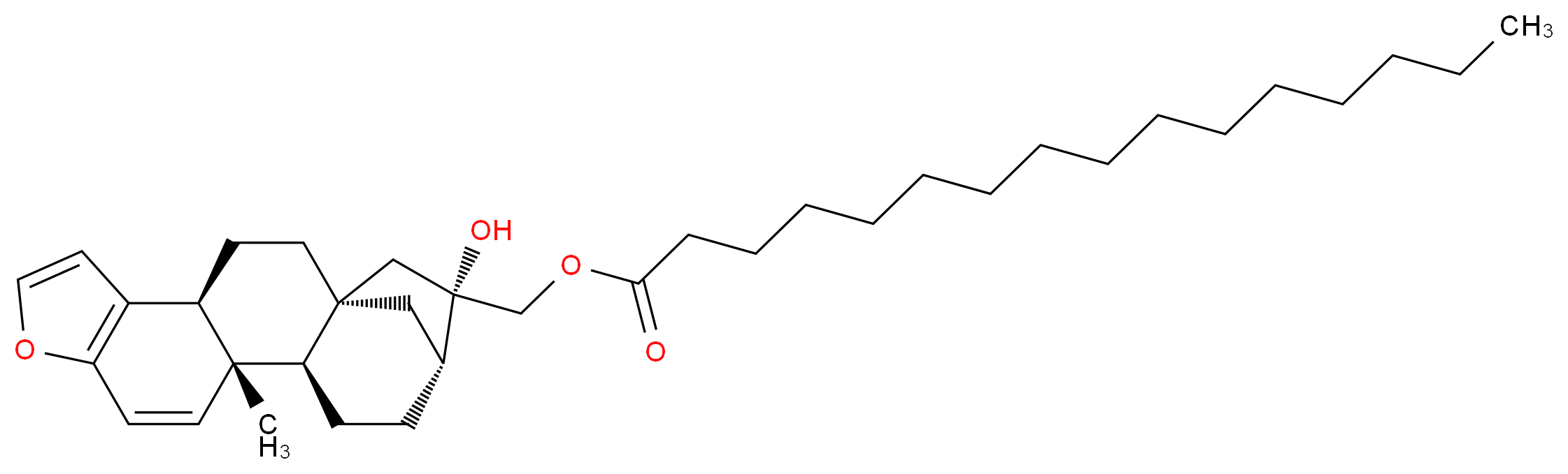 KAHWEOL PALMITATE_Molecular_structure_CAS_81760-45-4)