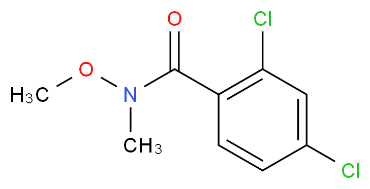 2,4-Dichloro-N-methoxy-N-methylbenzenecarboxamide_Molecular_structure_CAS_646528-36-1)