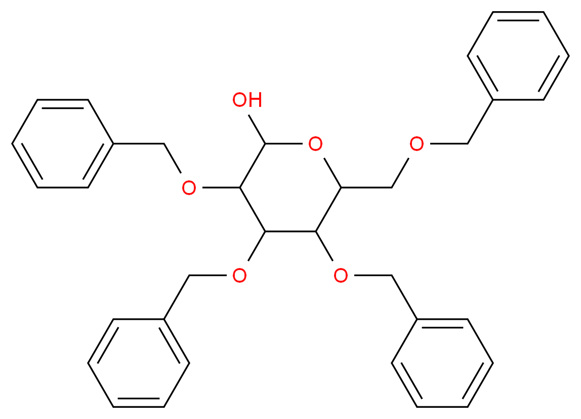 2,3,4,6-TETRA-O-BENZYL-D-GLUCOPYRANOSE_Molecular_structure_CAS_4132-28-9)