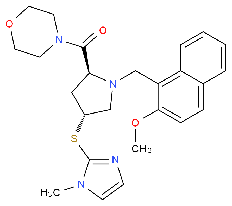  molecular structure