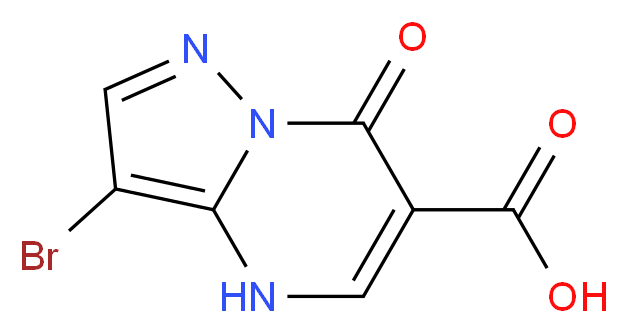3-Bromo-7-oxo-4,7-dihydropyrazolo[1,5-a]-pyrimidine-6-carboxylic acid_Molecular_structure_CAS_29274-23-5)