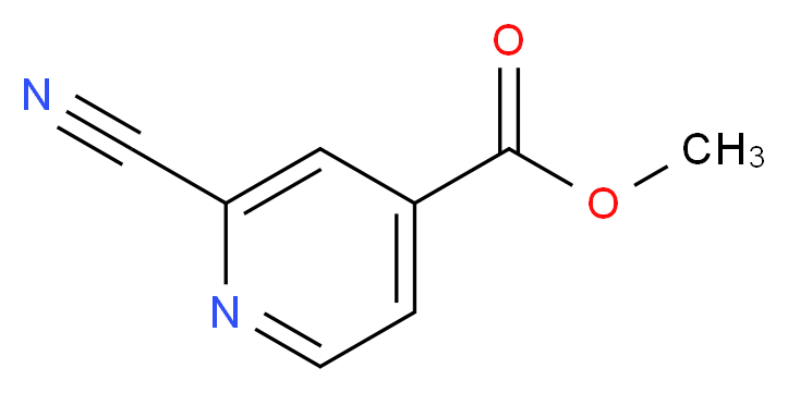 Methyl 2-cyanoisonicotinate_Molecular_structure_CAS_94413-64-6)