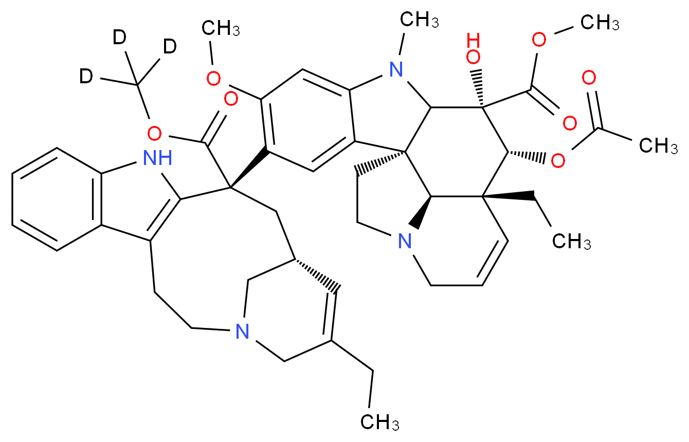 Anhydro Vinblastine-d3 Disulfate Salt_Molecular_structure_CAS_)