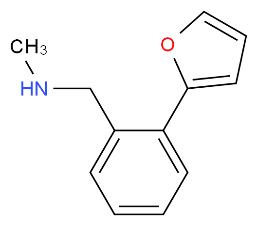 N-[2-(2-Furyl)benzyl]-N-methylamine 95%_Molecular_structure_CAS_859850-97-8)