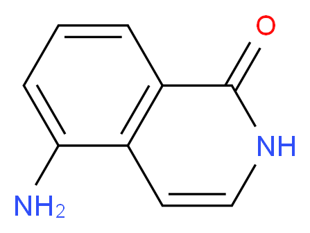 5-Aminoisoquinolin-1(2H)-one_Molecular_structure_CAS_93117-08-9)