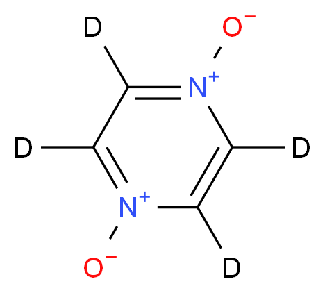 Pyrazine 1,4-Dioxide-d4_Molecular_structure_CAS_)