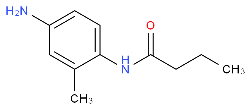 N-(4-Amino-2-methylphenyl)butanamide_Molecular_structure_CAS_769928-20-3)