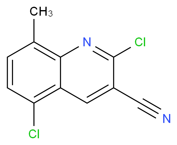 2,5-DICHLORO-8-METHYLQUINOLINE-3-CARBONITRILE_Molecular_structure_CAS_948291-30-3)
