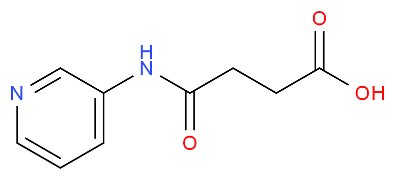 4-oxo-4-(pyridin-3-ylamino)butanoic acid_Molecular_structure_CAS_)