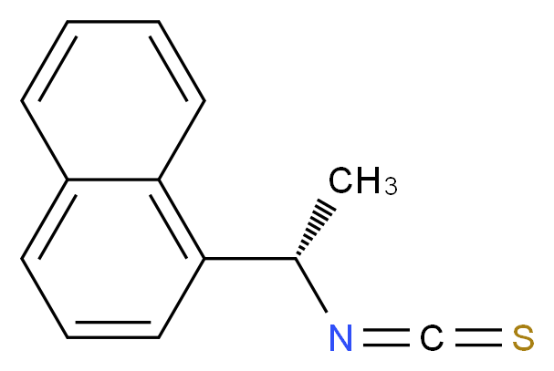 (S)-(+)-1-(1-Naphthyl)ethyl isothiocyanate_Molecular_structure_CAS_131074-55-0)