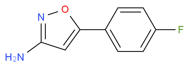 3-Amino-5-(4-fluorophenyl)isoxazole_Molecular_structure_CAS_925005-35-2)