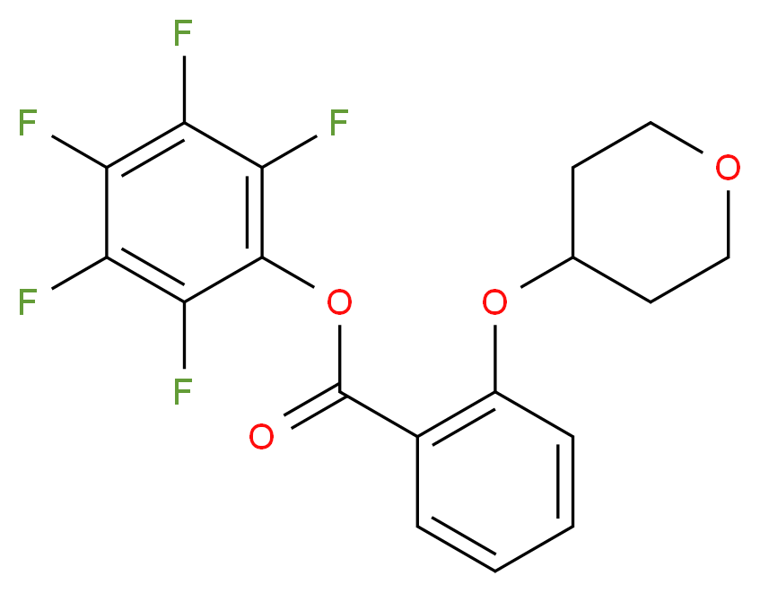 pentafluorophenyl 2-(tetrahydro-2H-pyran-4-yloxy)benzoate_Molecular_structure_CAS_926921-58-6)