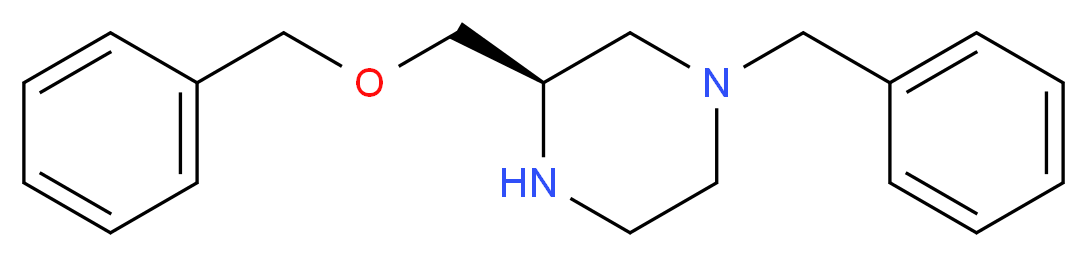 (R)-1-Benzyl-3-(benzyloxymethyl)piperazine_Molecular_structure_CAS_255723-98-9)