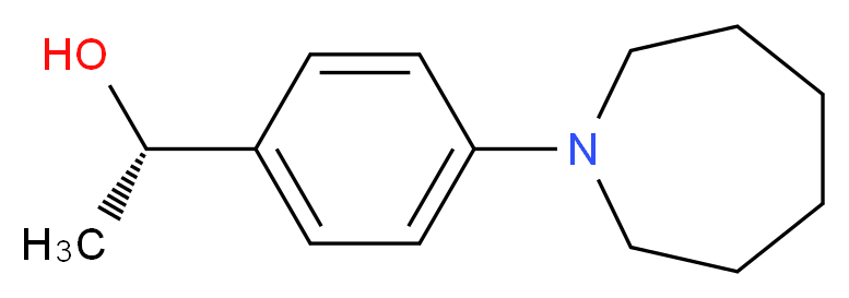(1S)-1-(4-azepan-1-ylphenyl)ethanol_Molecular_structure_CAS_)