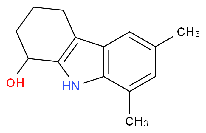 6,8-dimethyl-2,3,4,9-tetrahydro-1H-carbazol-1-ol_Molecular_structure_CAS_)