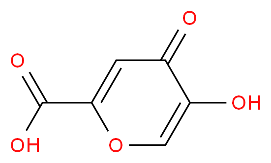 5-hydroxy-4-oxo-4H-pyran-2-carboxylic acid_Molecular_structure_CAS_499-78-5)