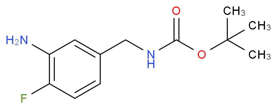 TERT-BUTYL 3-AMINO-4-FLUOROBENZYLCARBAMATE_Molecular_structure_CAS_657409-24-0)