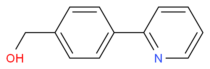 4-(2-Pyridinyl)benzyl Alcohol_Molecular_structure_CAS_98061-39-3)