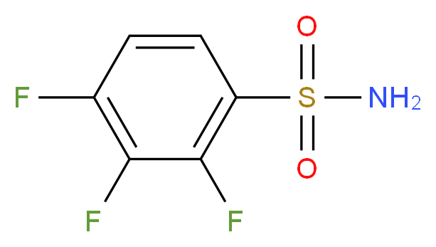 2,3,4-trifluorobenzene-1-sulfonamide_Molecular_structure_CAS_)