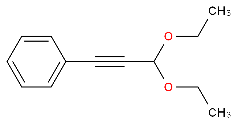 Phenylpropargyl aldehyde diethyl acetal_Molecular_structure_CAS_6142-95-6)