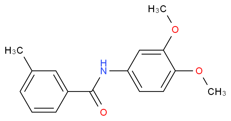 N-(3,4-Dimethoxyphenyl)-3-methylbenzamide_Molecular_structure_CAS_449177-39-3)
