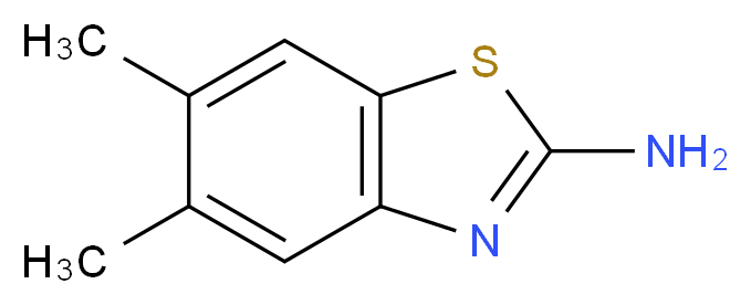 2-AMINO-5,6-DIMETHYLBENZOTHIAZOLE_Molecular_structure_CAS_29927-08-0)