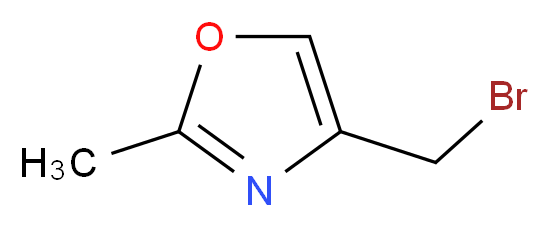4-(Bromomethyl)-2-methyl-1,3-oxazole_Molecular_structure_CAS_)