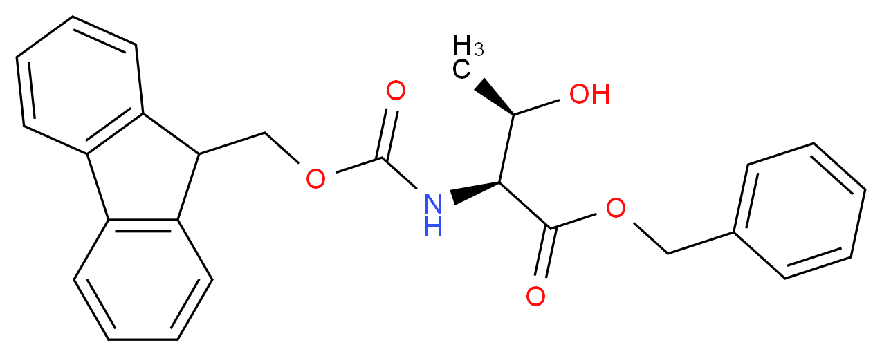 (2S,3R)-Benzyl 2-((((9H-fluoren-9-yl)methoxy)carbonyl)amino)-3-hydroxybutanoate_Molecular_structure_CAS_73724-48-8)