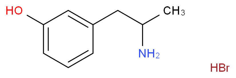 rac 3-Hydroxy Amphetamine Hydrobromide_Molecular_structure_CAS_)
