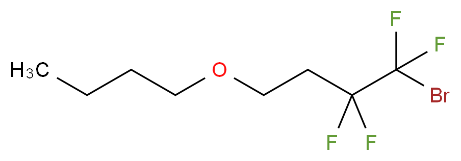 1-Bromo-4-(1-butoxy)-1,1,2,2-tetrafluorobutane_Molecular_structure_CAS_)